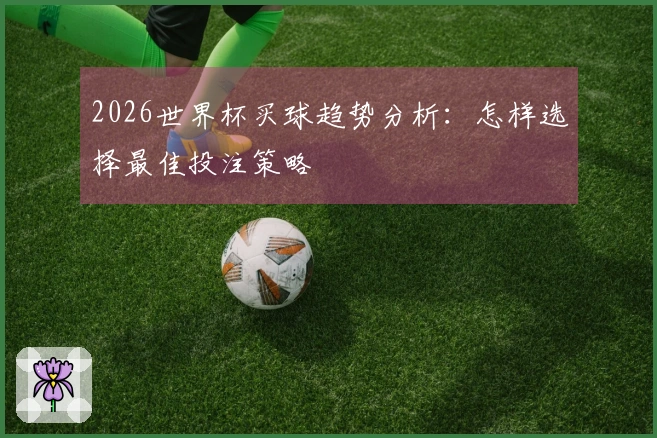 2026世界杯买球趋势分析：怎样选择最佳投注策略